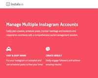 Instato.io - Instagram Management and Automation Tool media 1