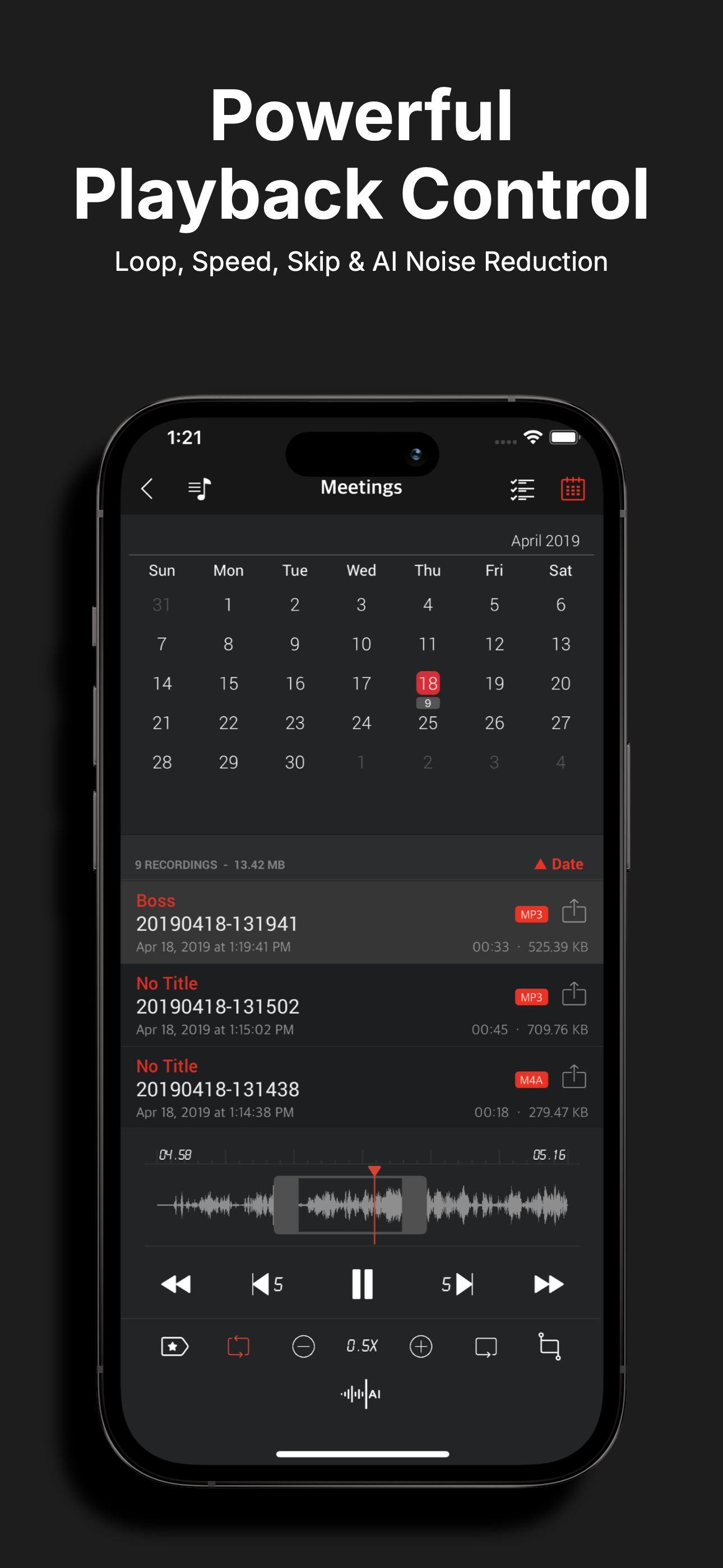 SoundNote - AI Voice Recorder gallery image