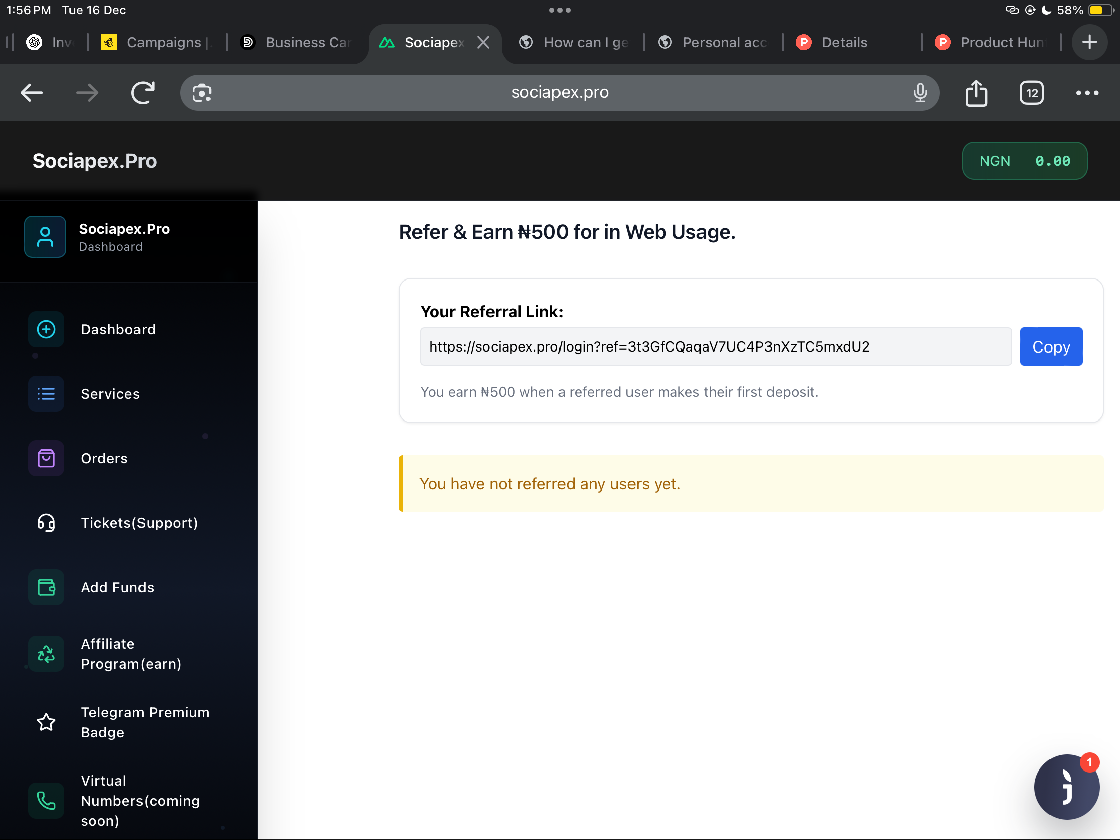 Sociapex.Pro - Screenshot 3 showing product features and functionality