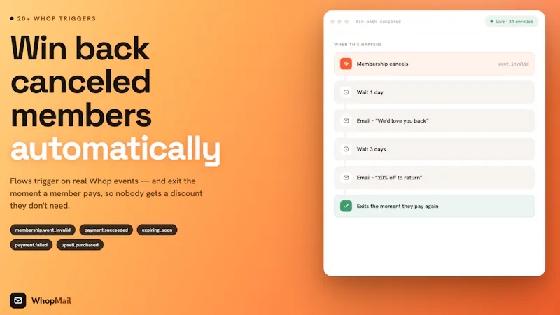 Whopmail screenshot 5