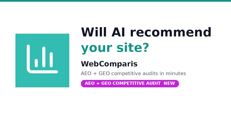 WebComparis - GEO/AEO screenshot 1