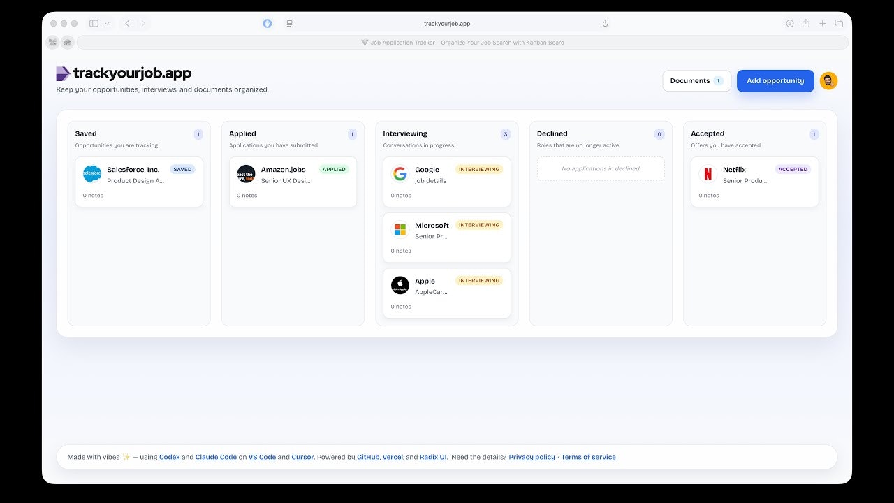 Track Your Job Application gallery image