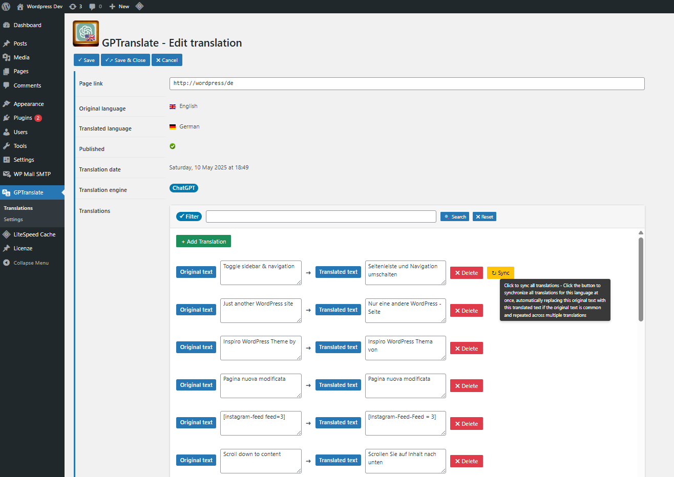 GPTranslate gallery image