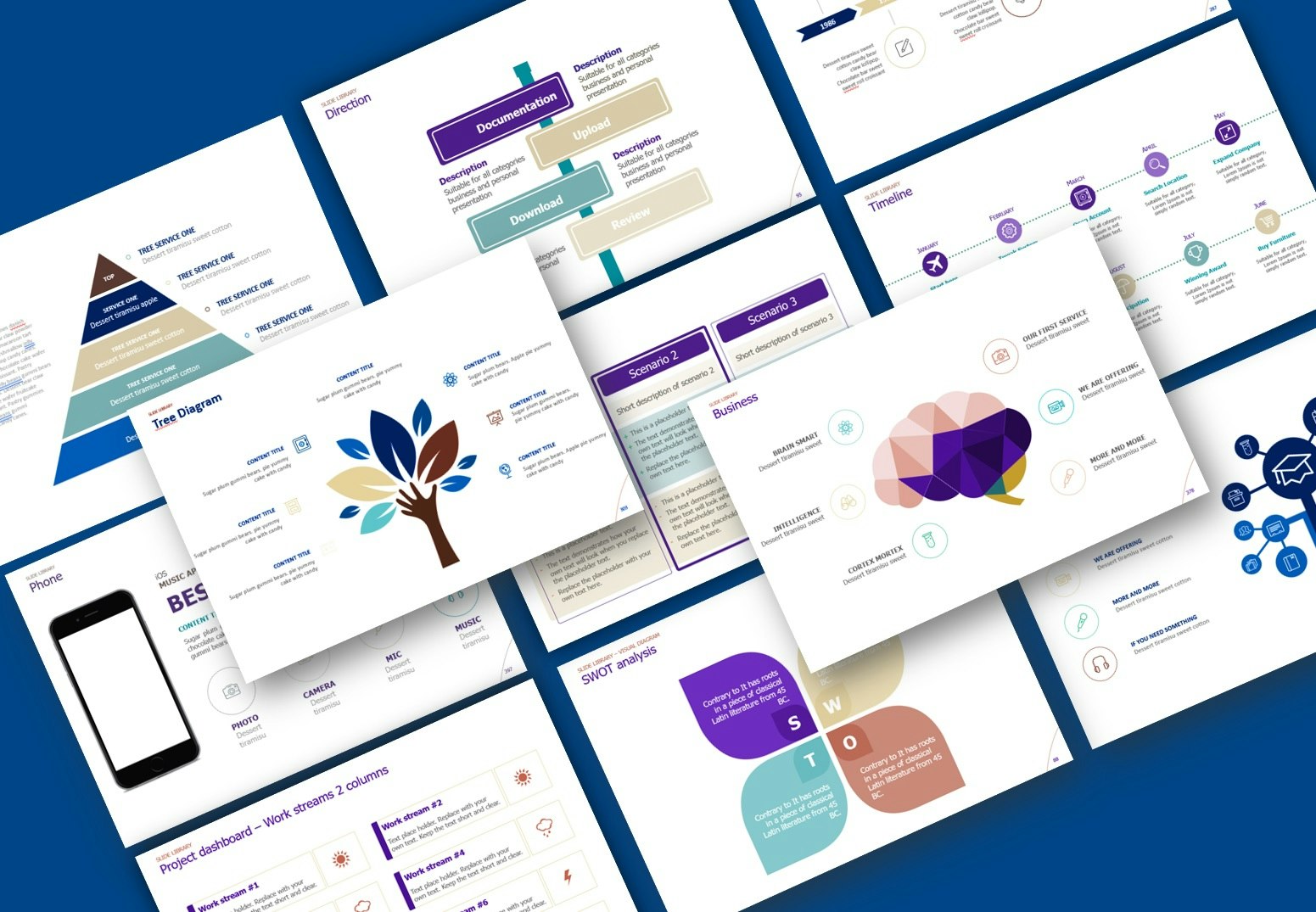 PowerPoint Business Template gallery image