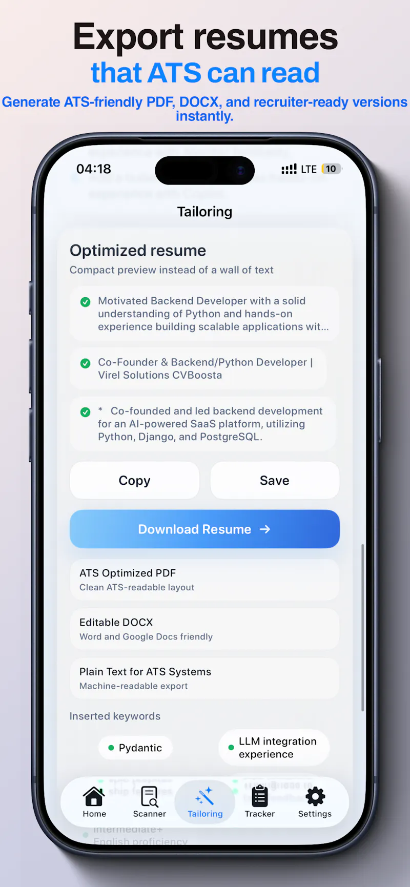 CVboosta screenshot 12