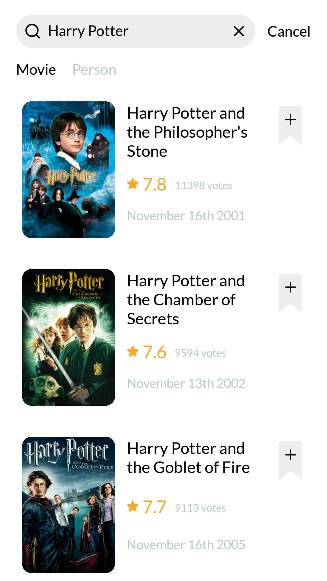 MovieTracker gallery image