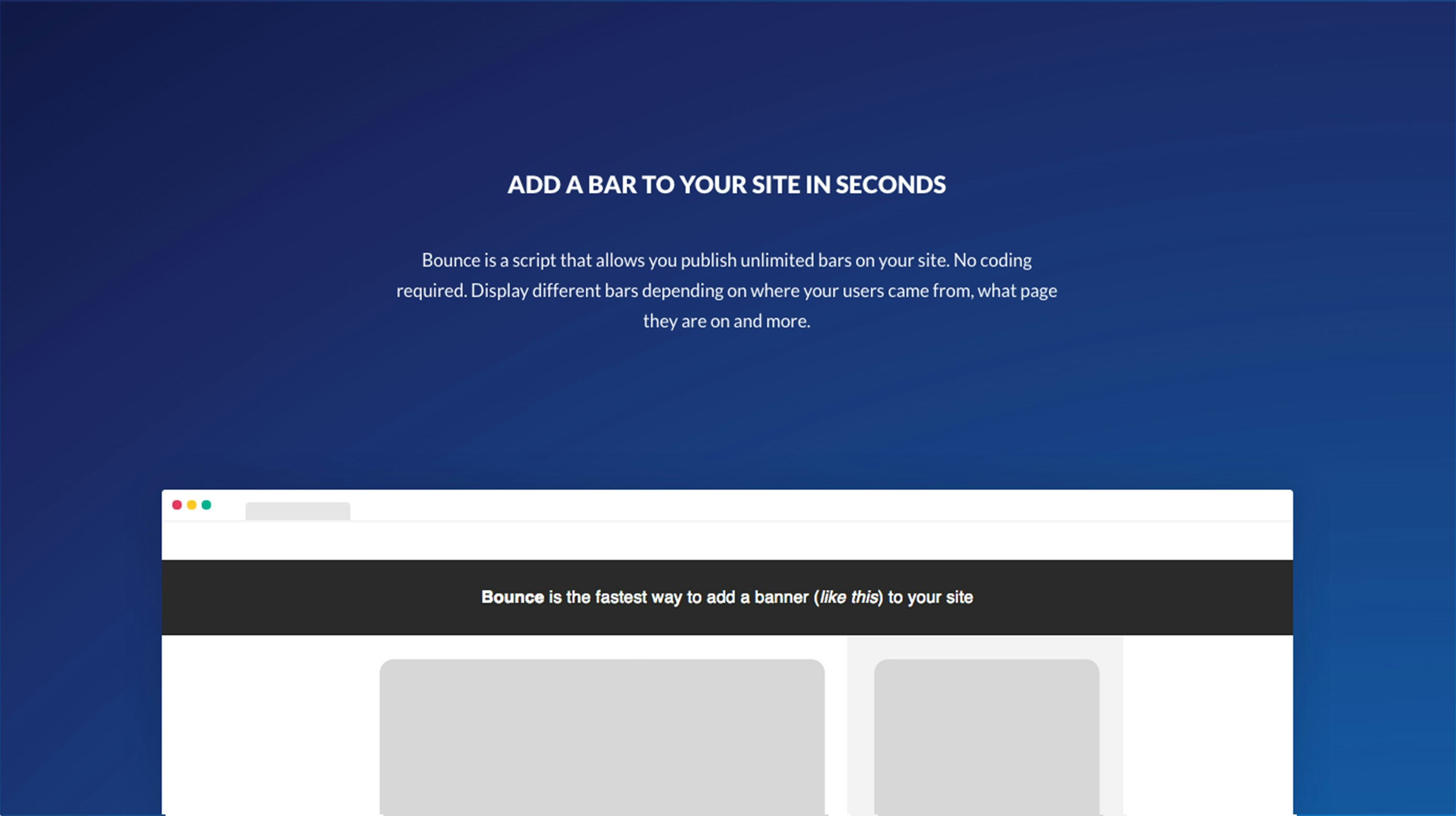 Bounce Bar gallery image