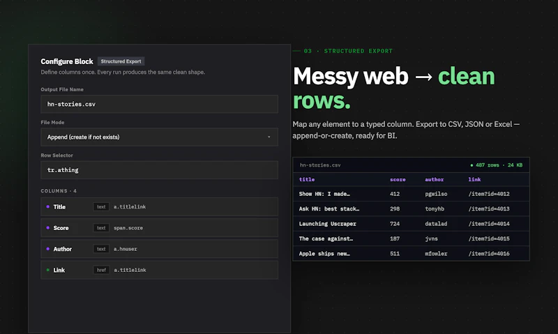 UScraper screenshot 5