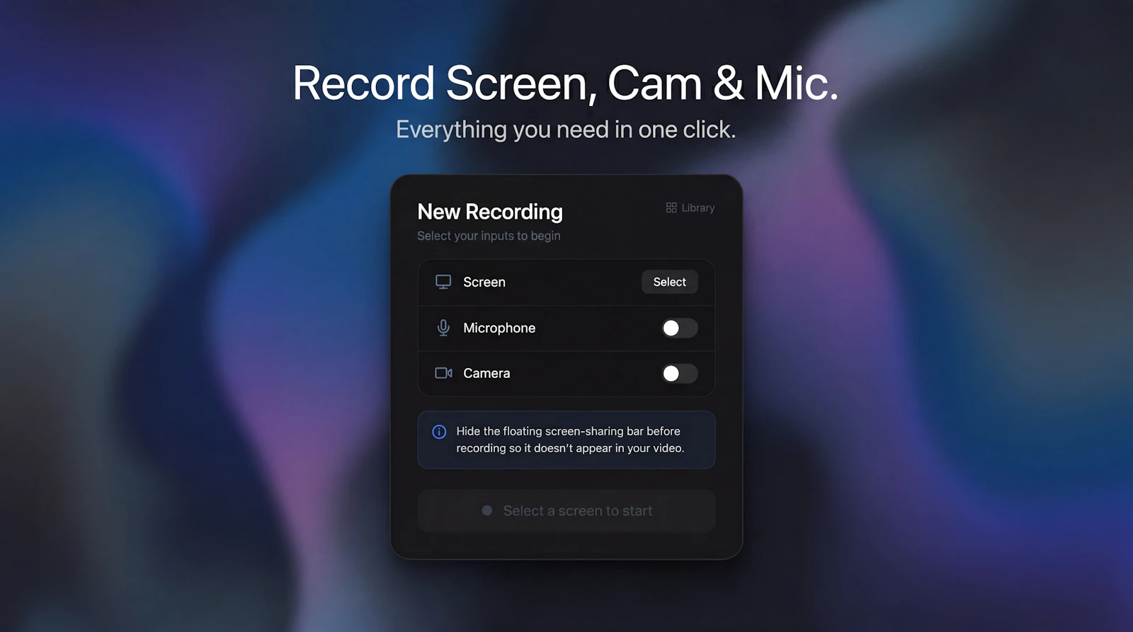 Swoop: AI Screen Recorder + Auto Zoom screenshot 3