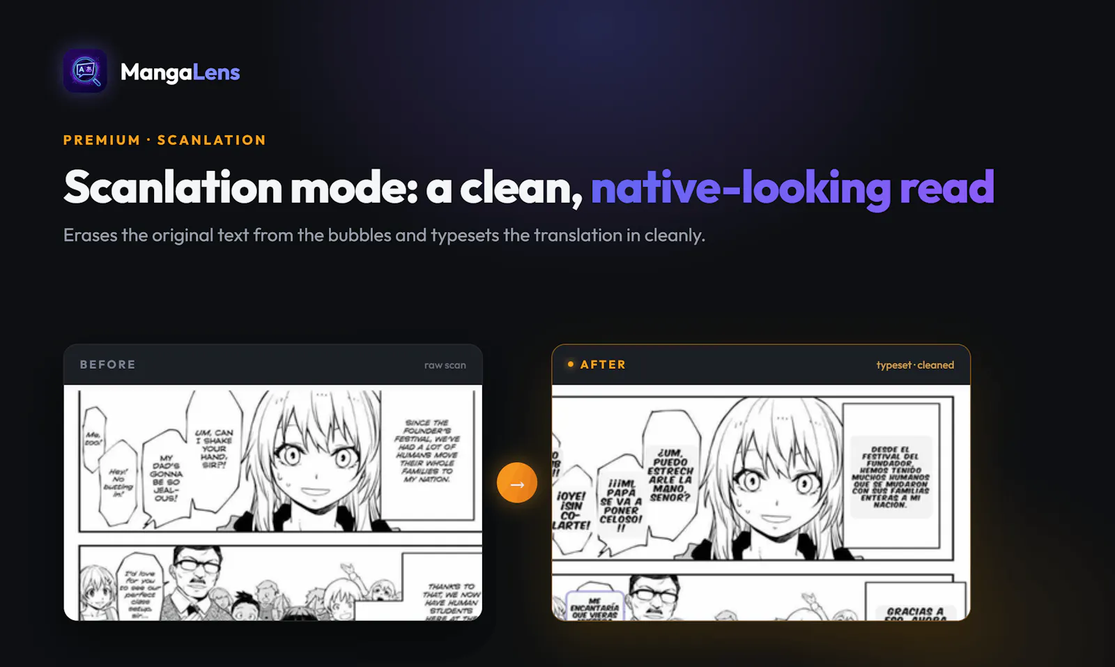 MangaLens — AI Manga Translator screenshot 3
