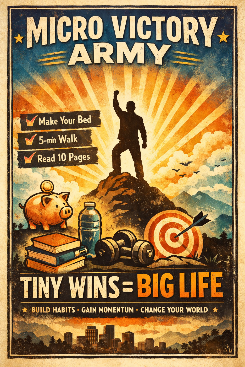 Micro Victory Army - Main product screenshot demonstrating key features and user interface