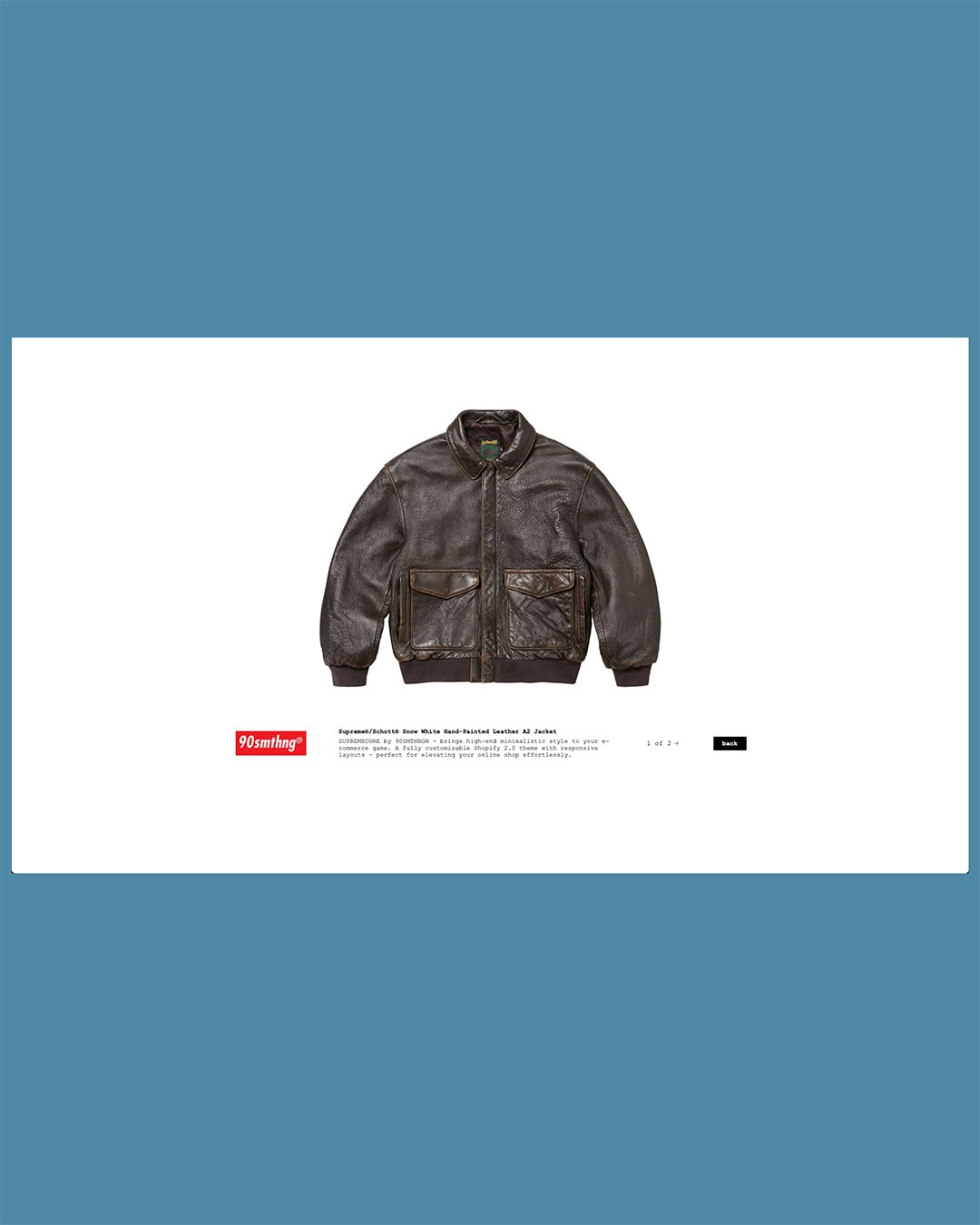 Supremecore von 90SMthng® - Shopify -Thema für Streetwear -Marken Medien 10