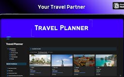 Travel Planner media 1