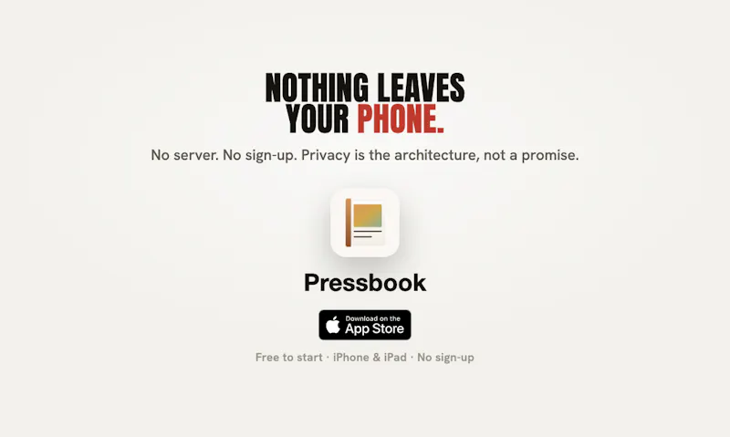 Pressbook screenshot 8