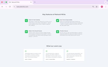 Natural Write gallery image