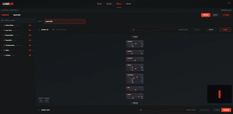 Lumilio screenshot 2