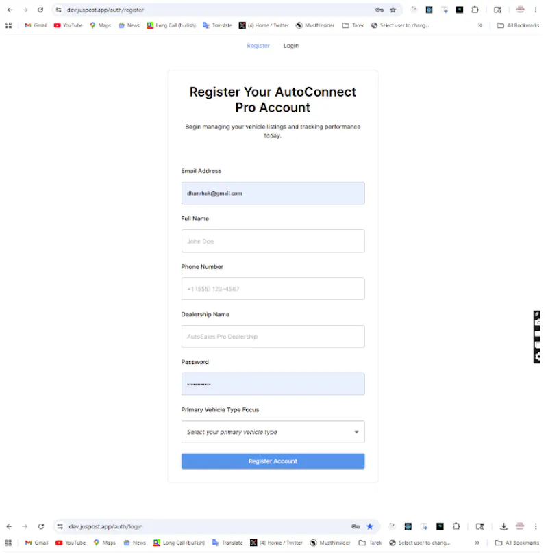 JusPost screenshot 2