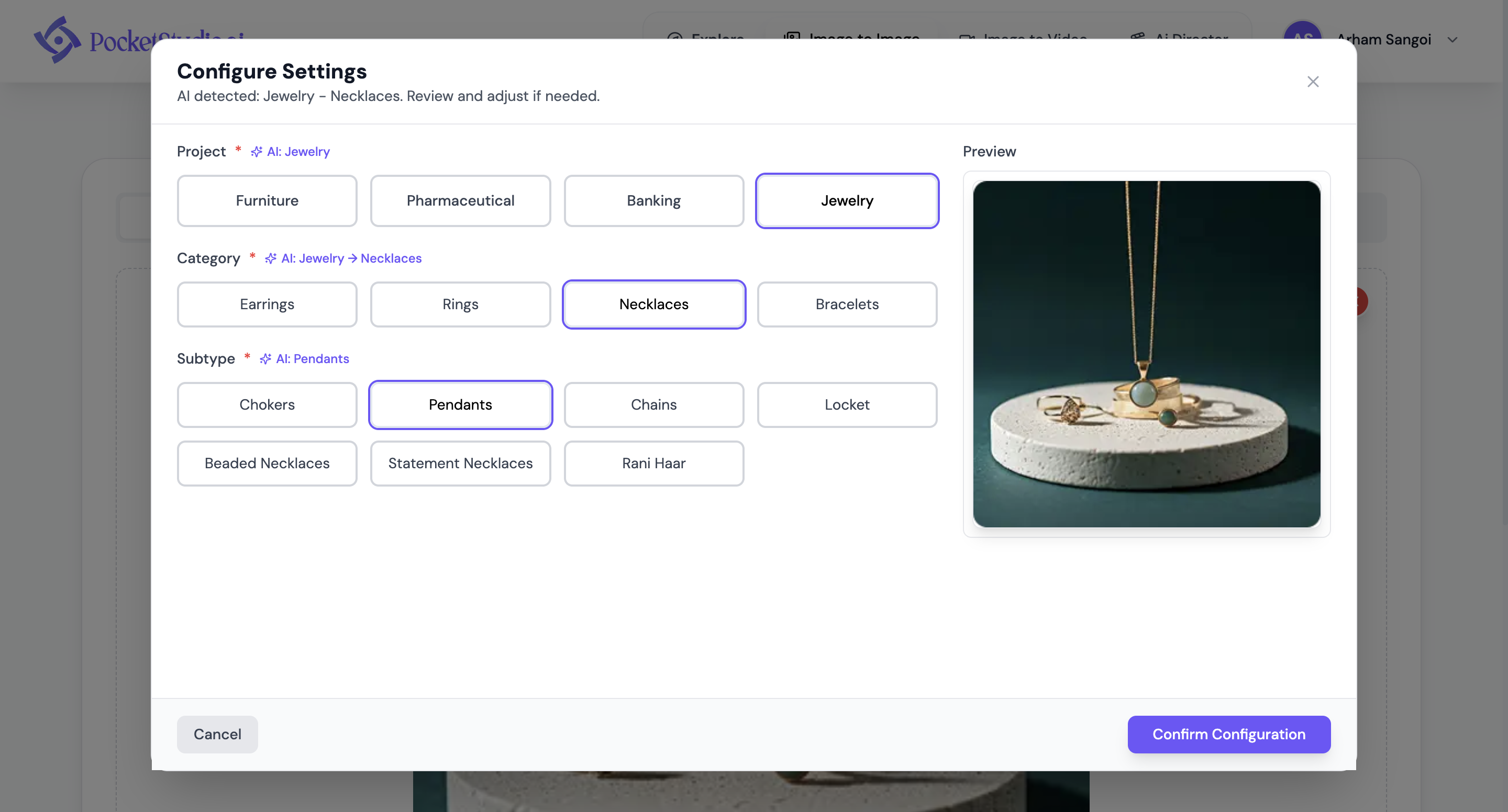 Pocket Studio - Screenshot 2 showing product features and functionality