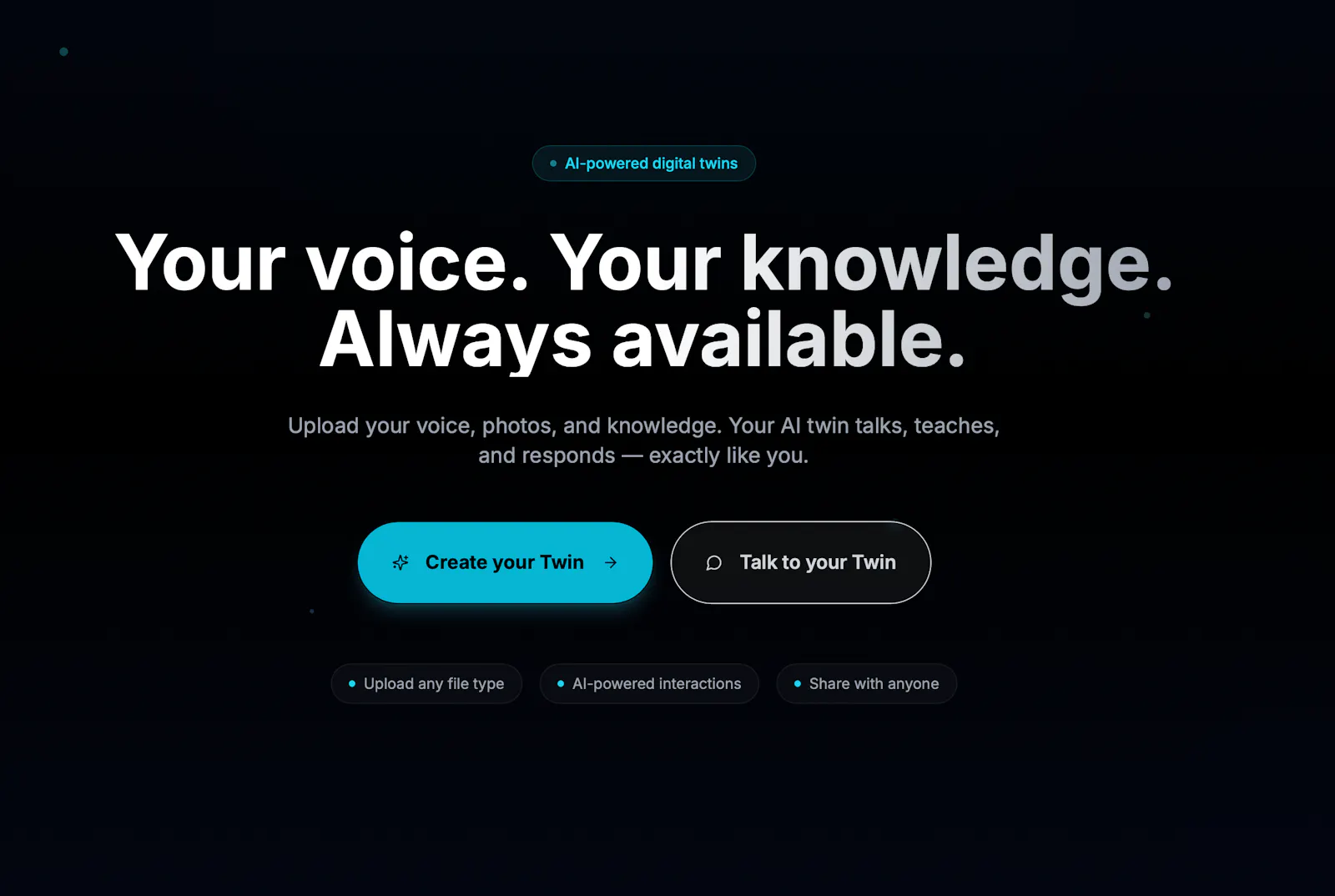 MyTwinVoice screenshot 2