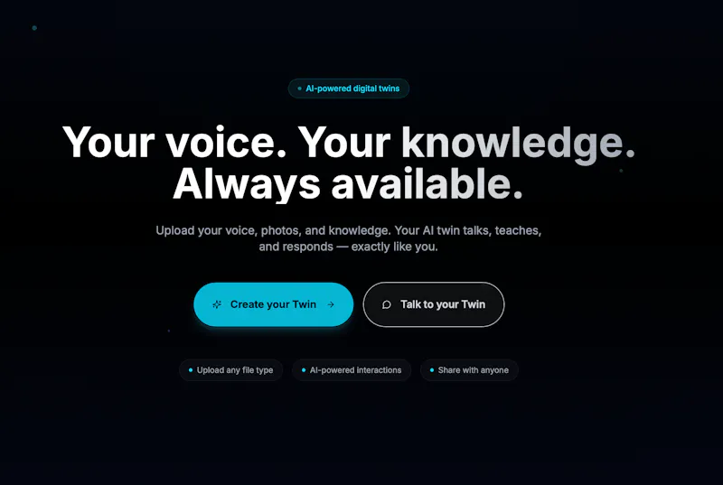 MyTwinVoice screenshot 2