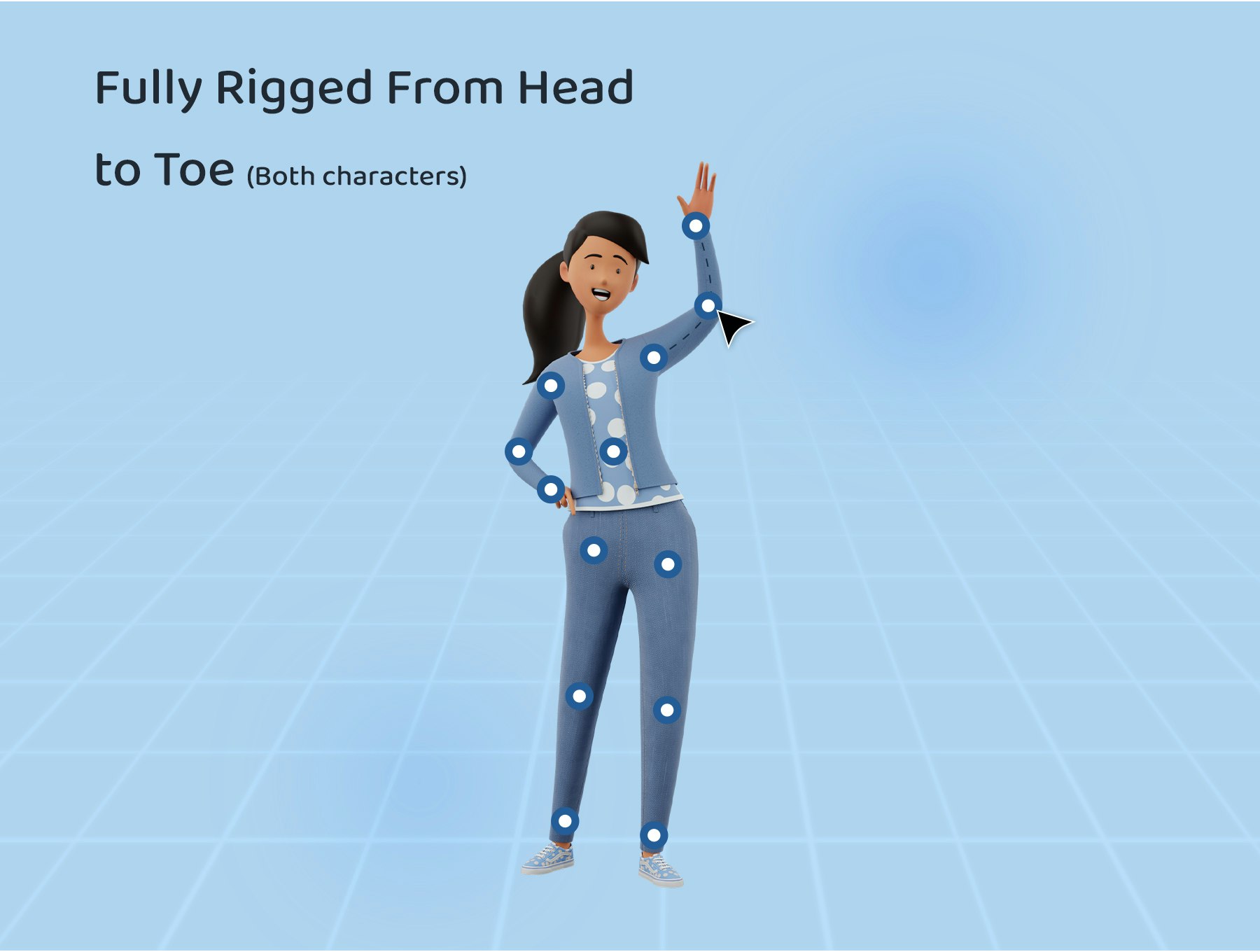 3D Characters Pose Library gallery image