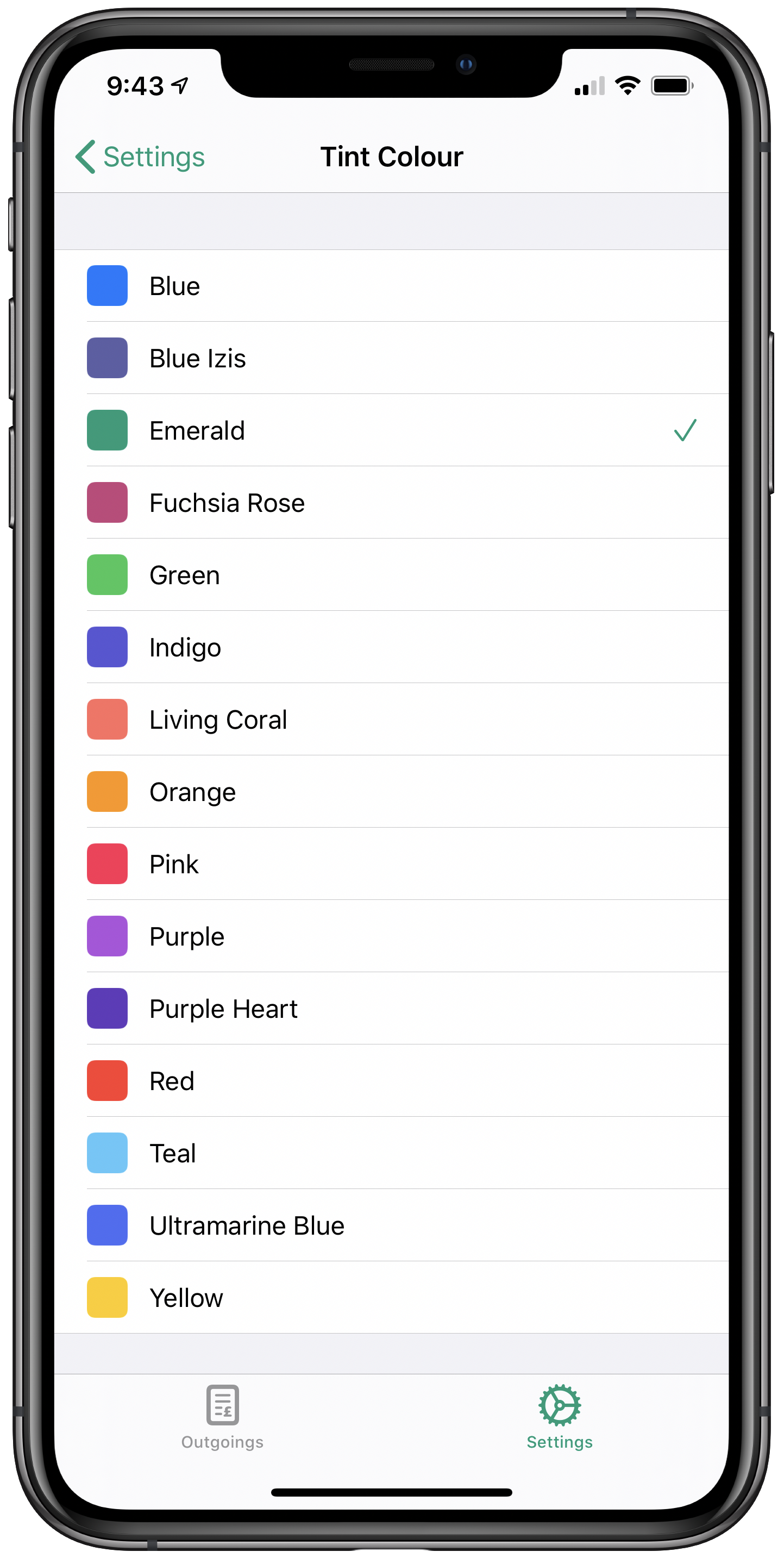 Outgoings gallery image