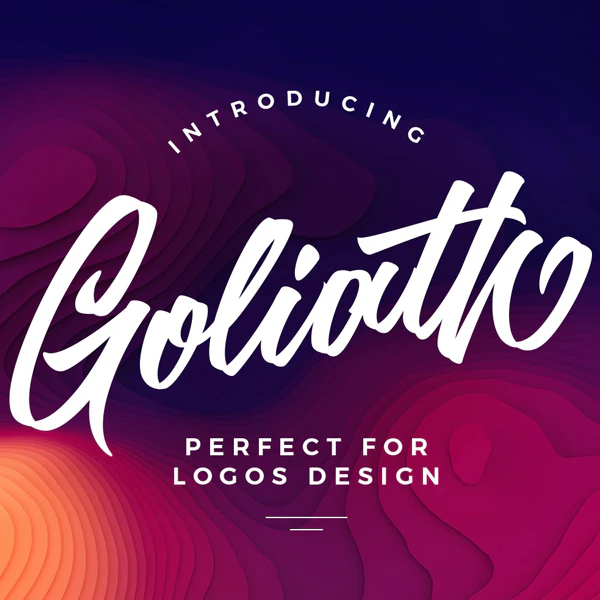 GOLIATH SCRIPT FONT
