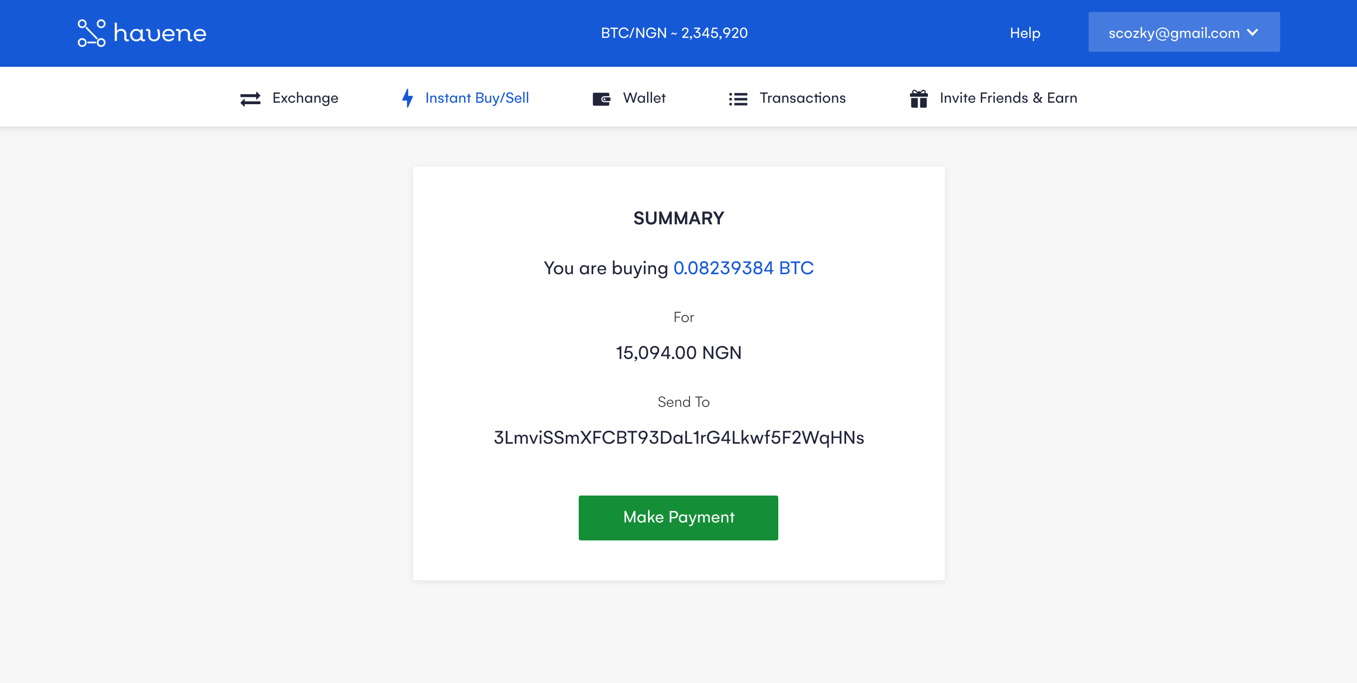 Havene Instant Exchange gallery image