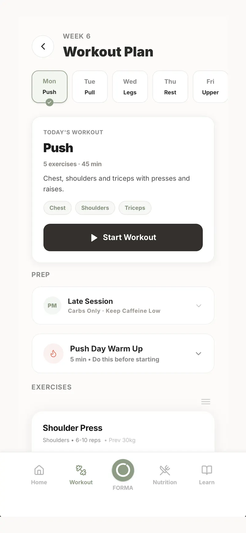 BE FORMA screenshot 3