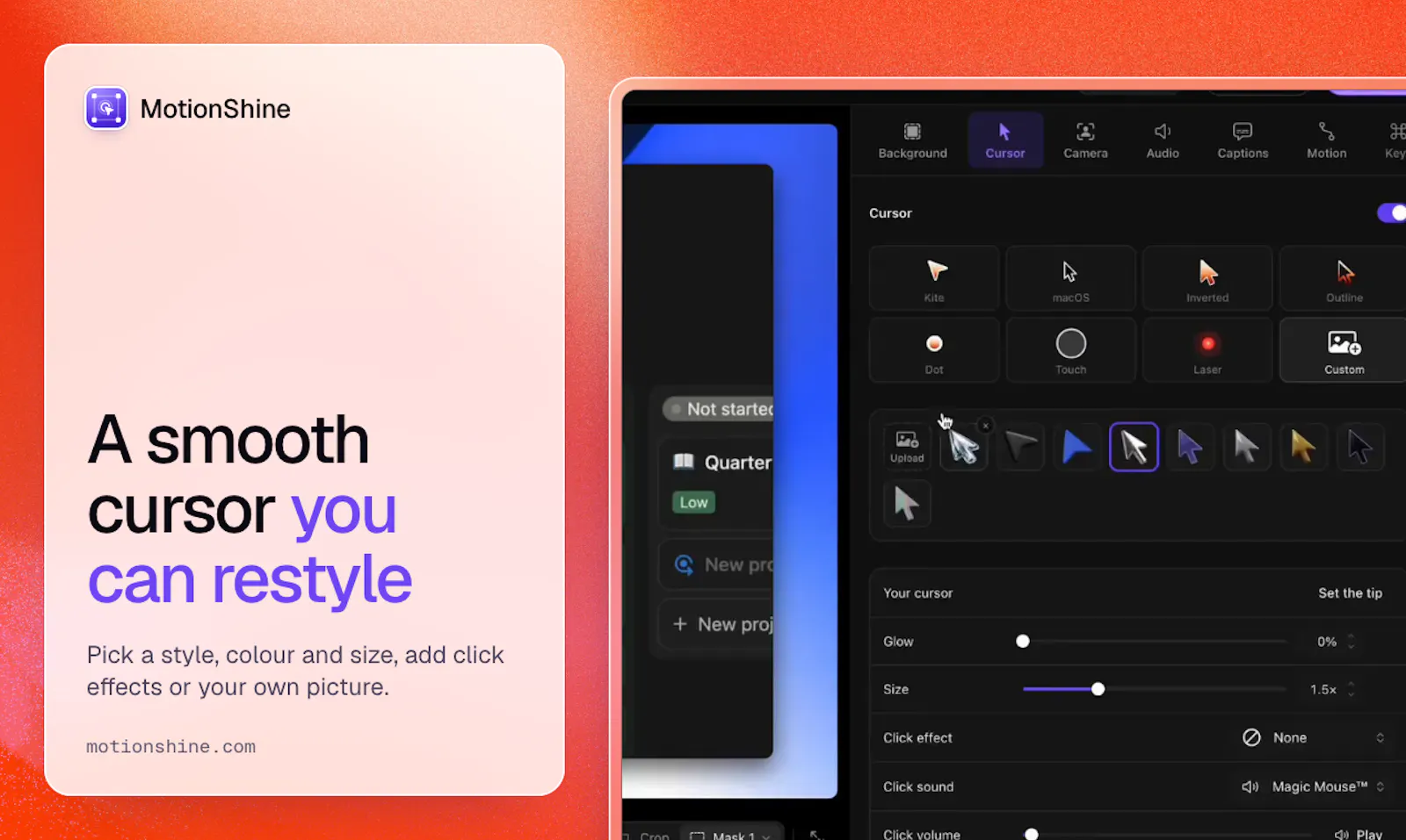 MotionShine screenshot 3