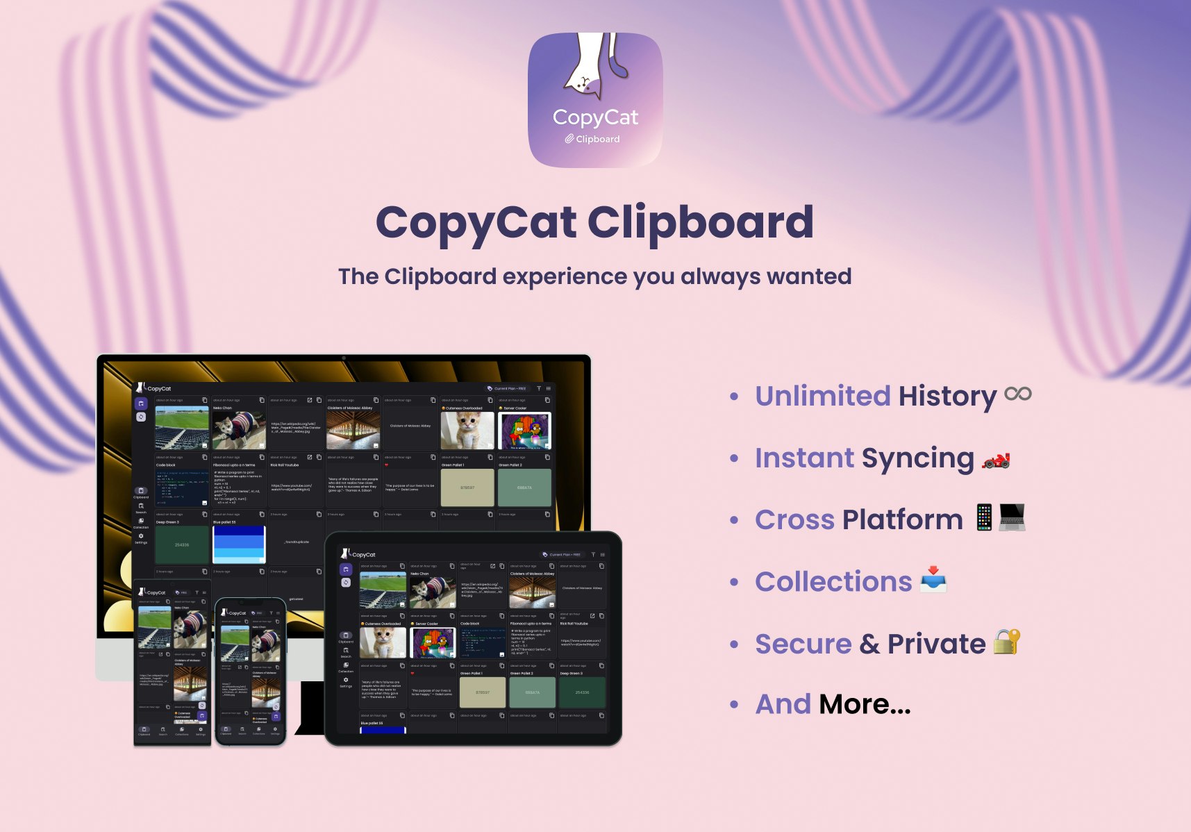 CopyCat Clipboard screenshot