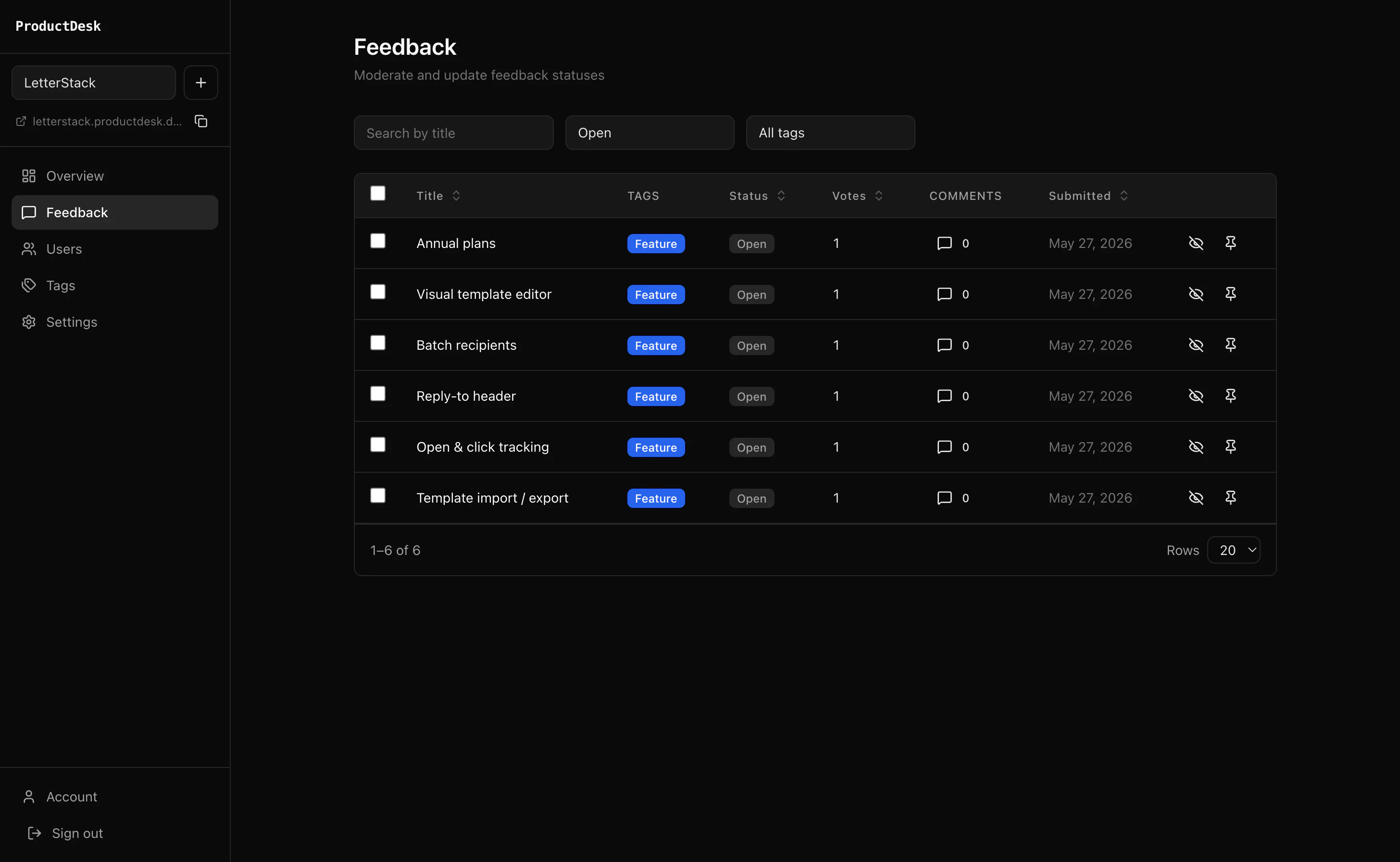 ProductDesk screenshot 3