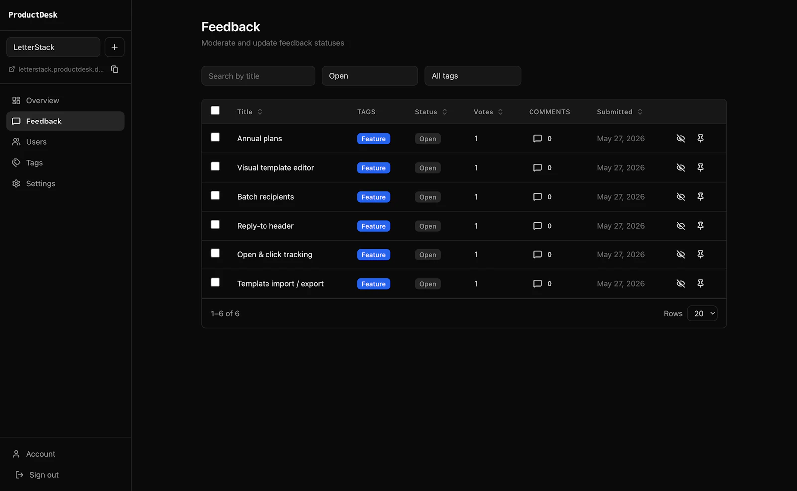 ProductDesk screenshot 3