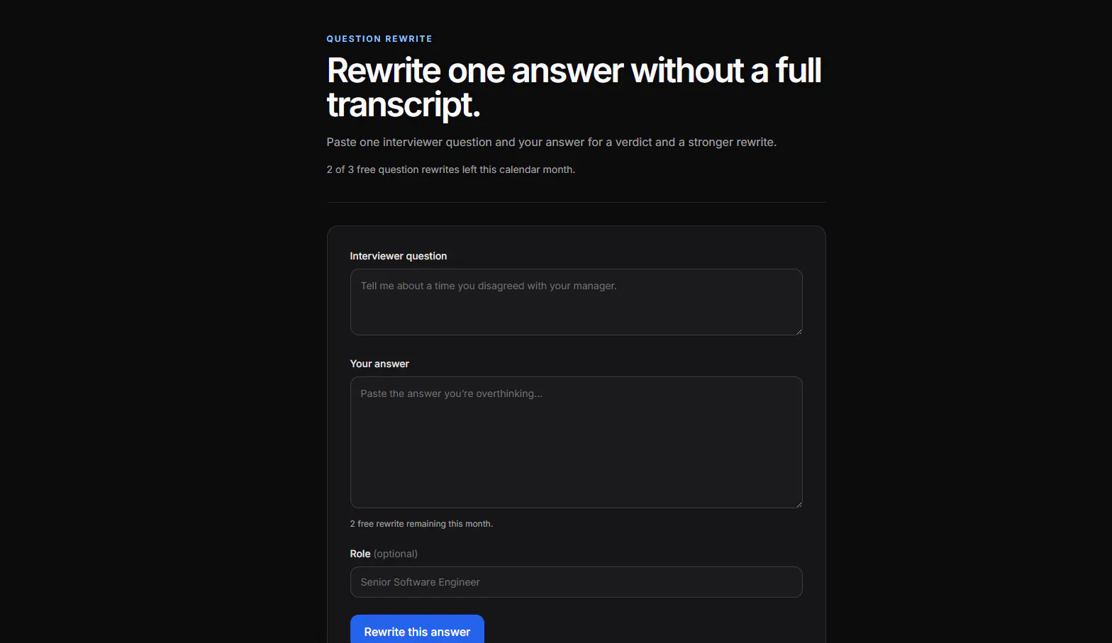 Iteration screenshot