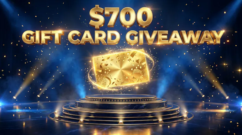 $700 Gift Card Giveaway and How to Enter screenshot 1