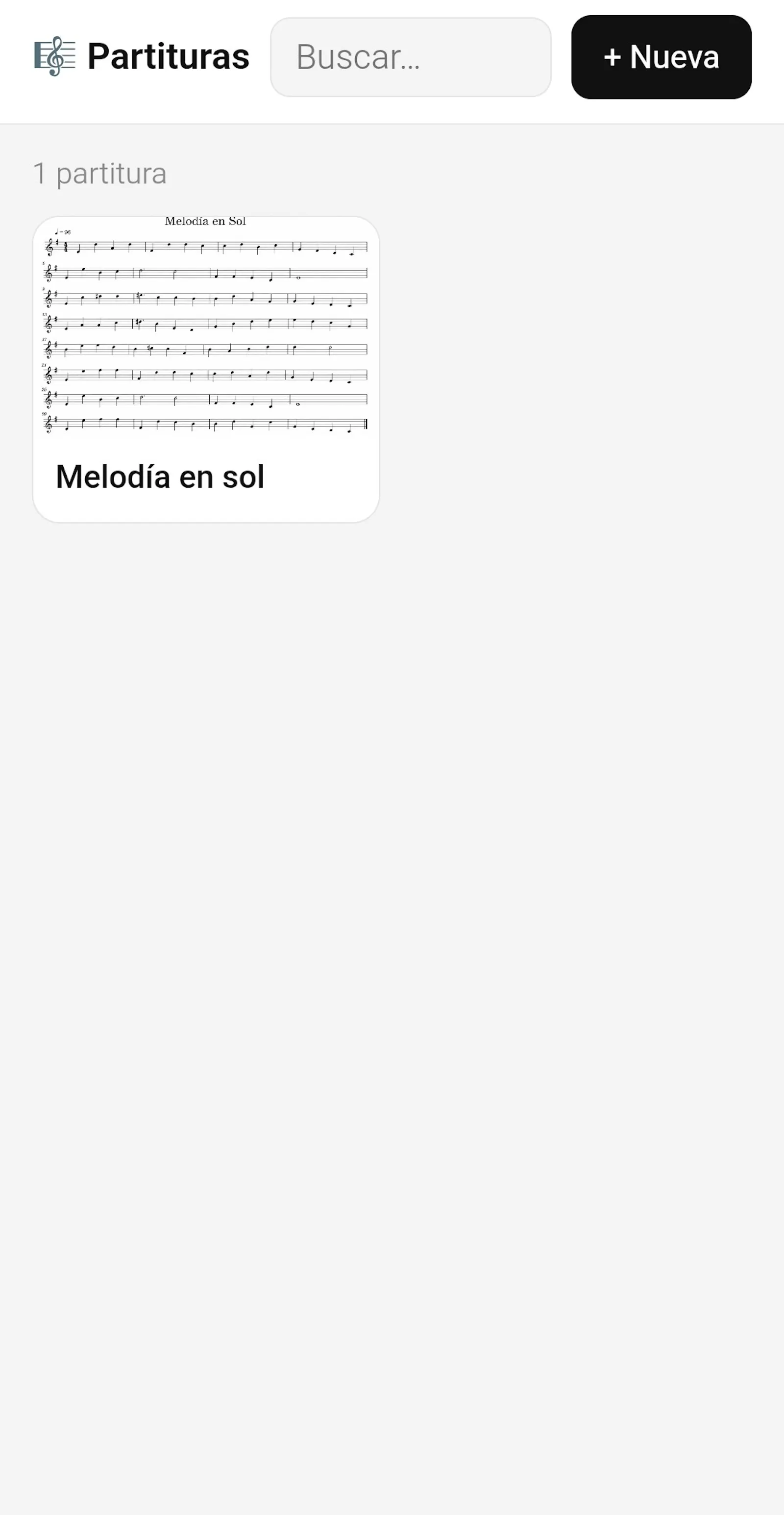 Visor de Partituras PDF screenshot 1