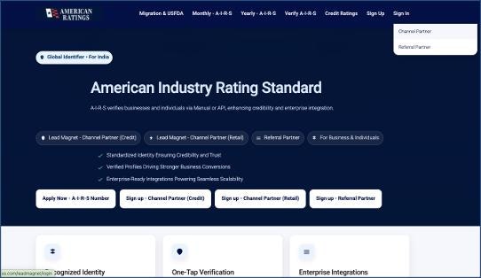 American Ratings Lead Magnet Portal gallery image