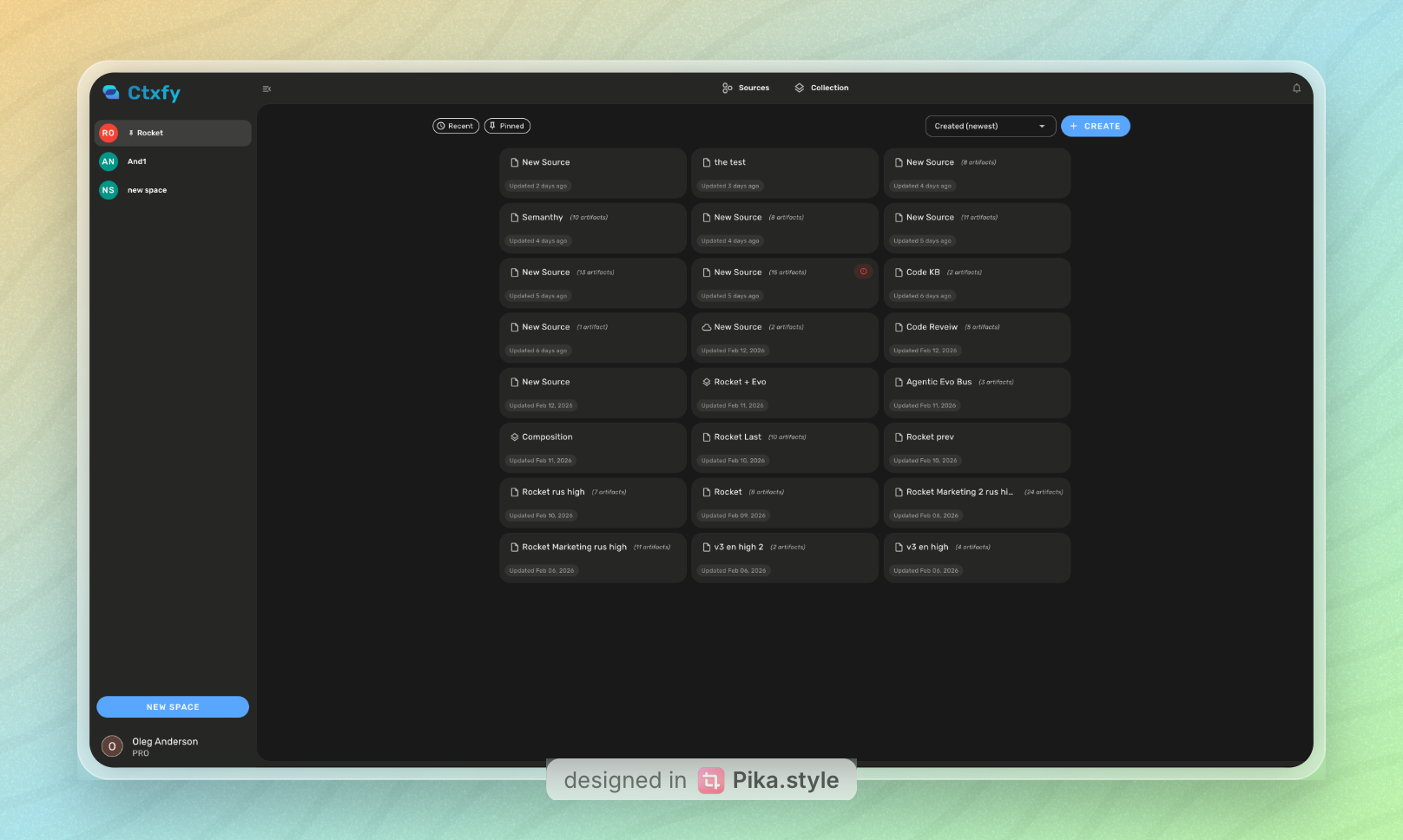 Contextify - ctxfy.com - Main product screenshot demonstrating key features and user interface