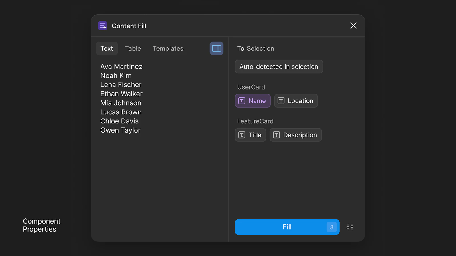 Content Fill screenshot 2