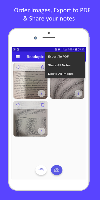 Readapix: Image To Text, Picture to PDF gallery image