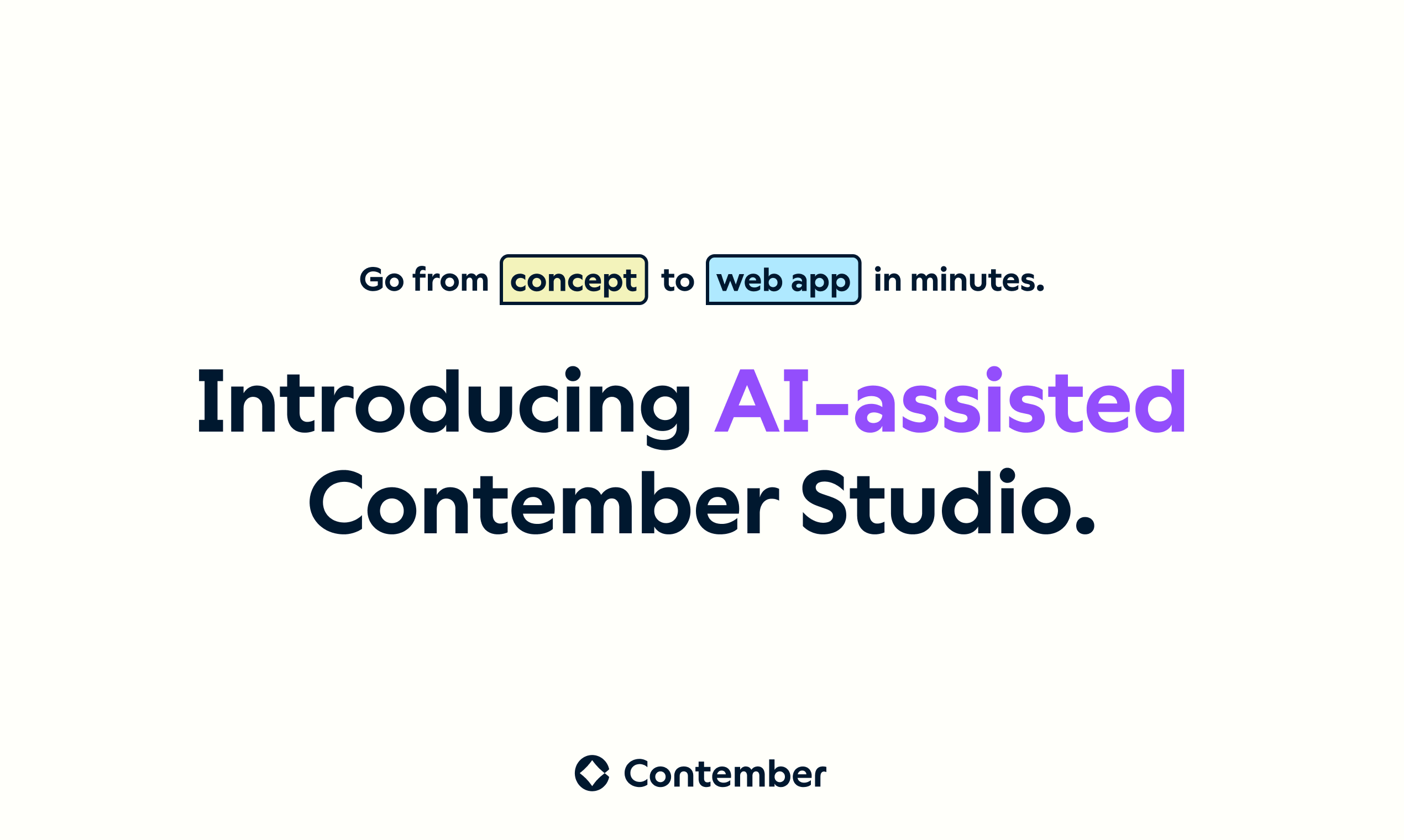 startuptile AI-assisted Contember Studio-From concept to web app in minutes. Fine-tune in TypeScript.