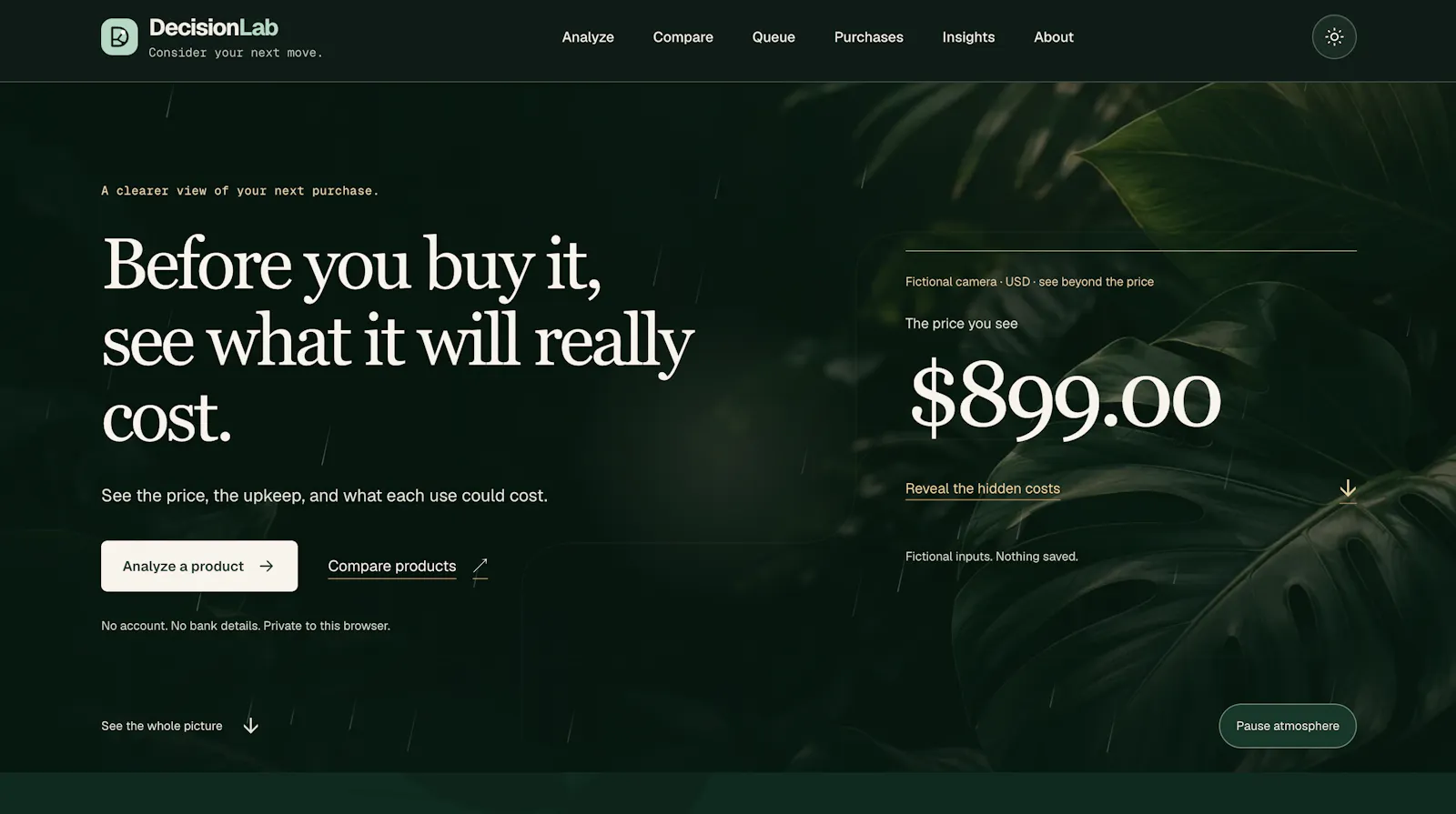 DecisionLab screenshot 1