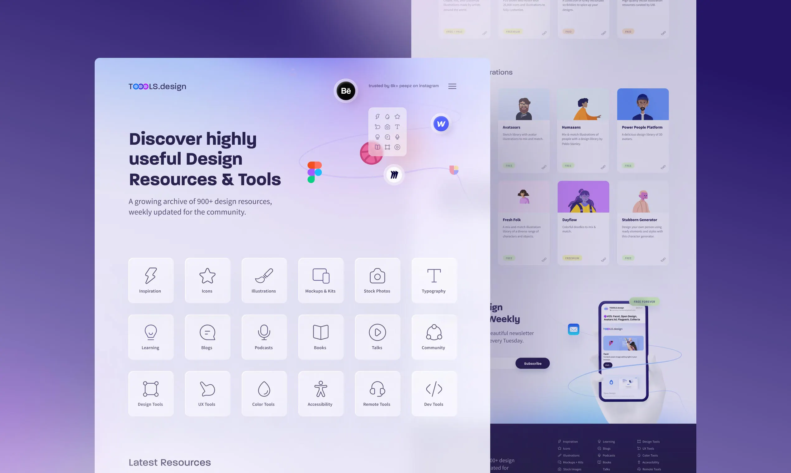 Toools.design: 1,500+ design resources, weekly updated for the ...
