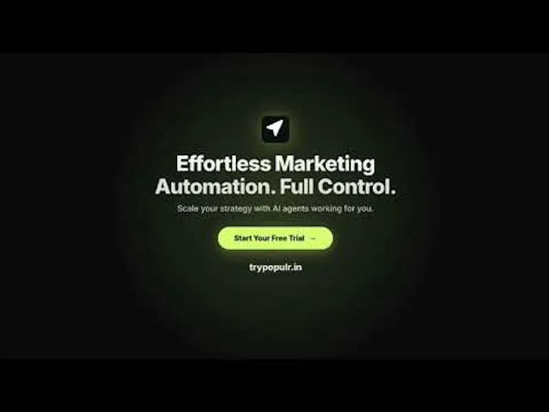 Populr — your CMO screenshot 1 (video preview)