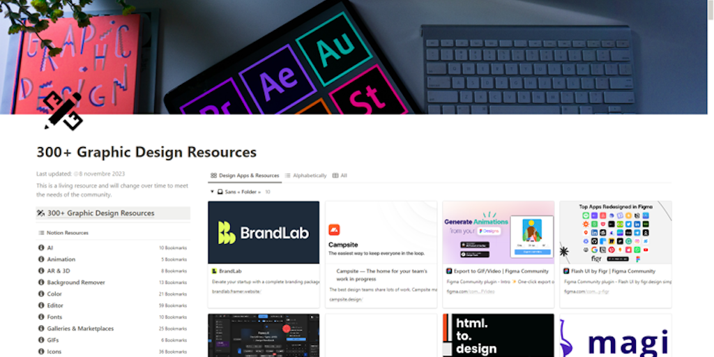 300+ Graphic Design Resources