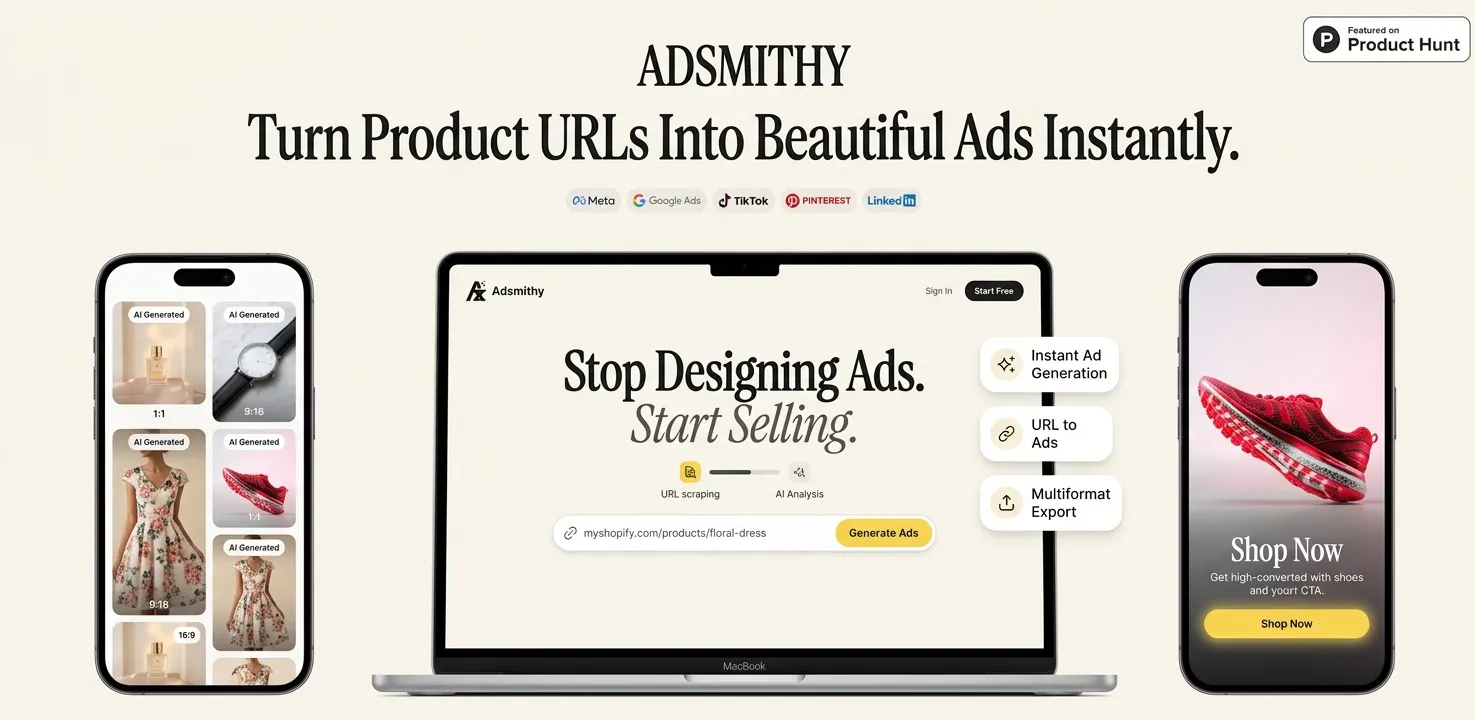 Banner del producto Adsmithy