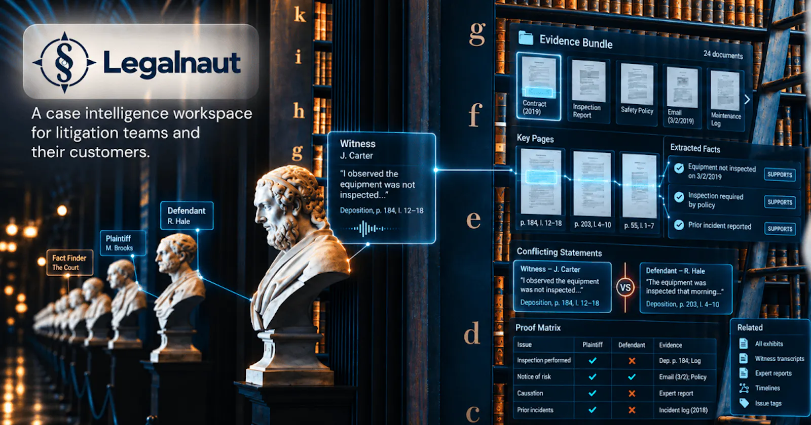 Legalnaut: AI Litigation & Case Analysis screenshot 2