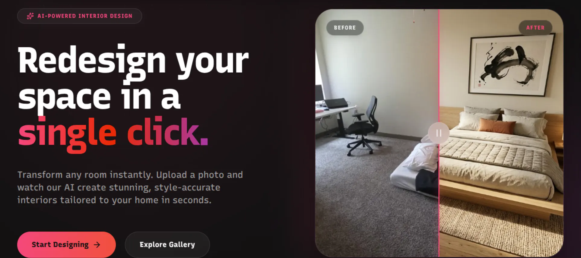 FurnishlyAI のプロダクトバナー
