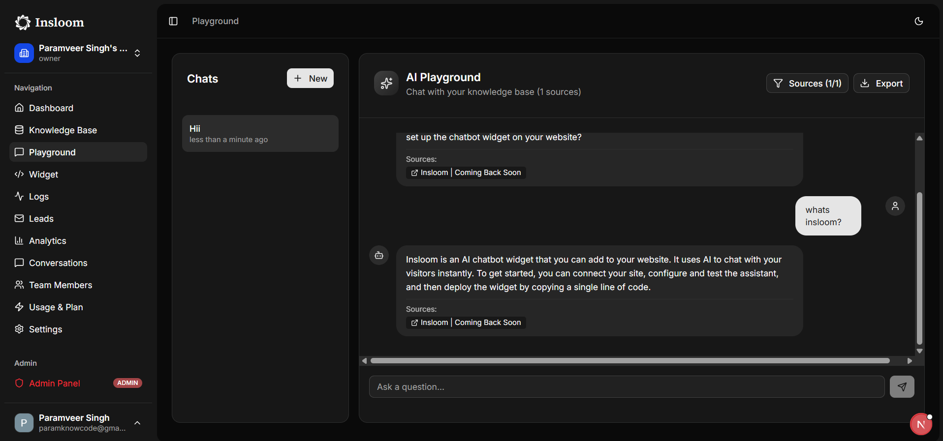 Insloom - Screenshot 4 showing product features and functionality