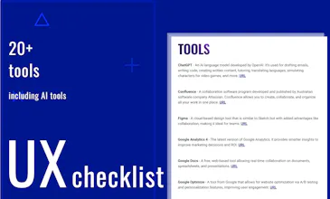 UX/UI Checklist Supercharged gallery image